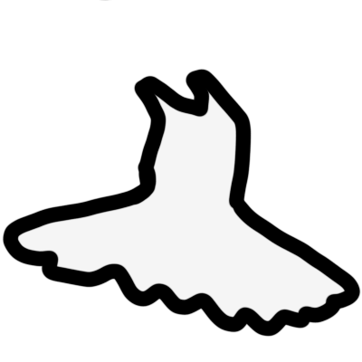 A white tutu.